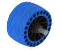 Pro PWC Port Blue Entrance Wheel Replacement Kit