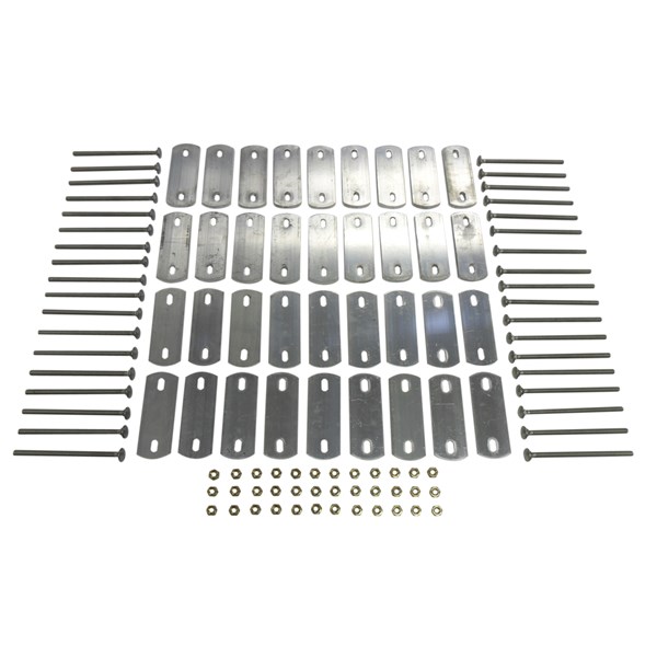Hydraulic Pontoon Triple Vinyl Bed Hardware
