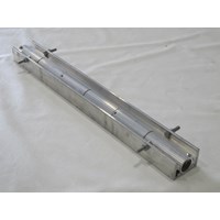 3' Bolt-on Piano Hinge Short-Short 3' Bolt-on Piano Hinge Short-Short