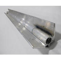 6' Bolt-on Piano Hinge Medium-Medium 6' Bolt-on Piano Hinge Medium-Medium