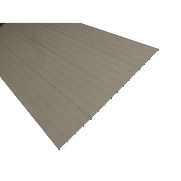4'X12' Aluminum Decking Panel Only-Beige