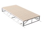 4'X8' Extension Aluminum-Thruflow Beige