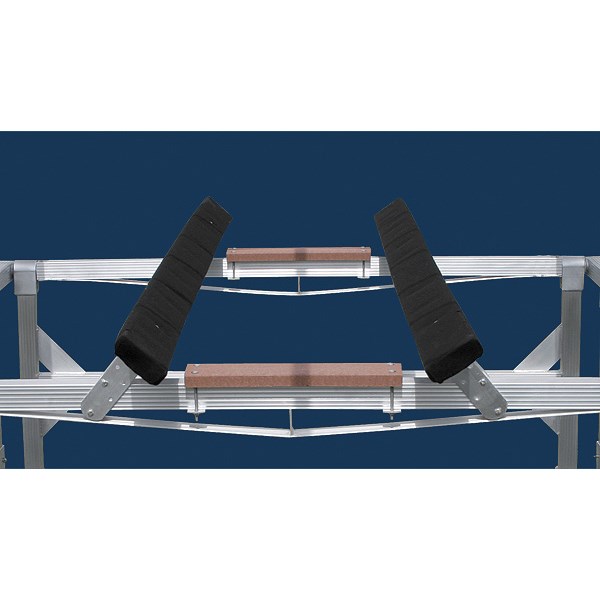 14' Carpeted Wood Bunks (2)