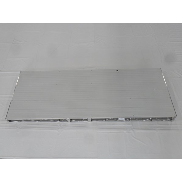 6'X16' Wheel End Only Aluminum-White