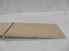 4'X8' Ramp Aluminum-Beige With Hinge
