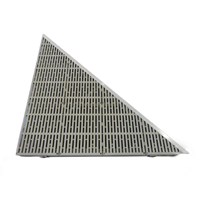 Left Triangle Corner Aluminum-Thruflow Beige