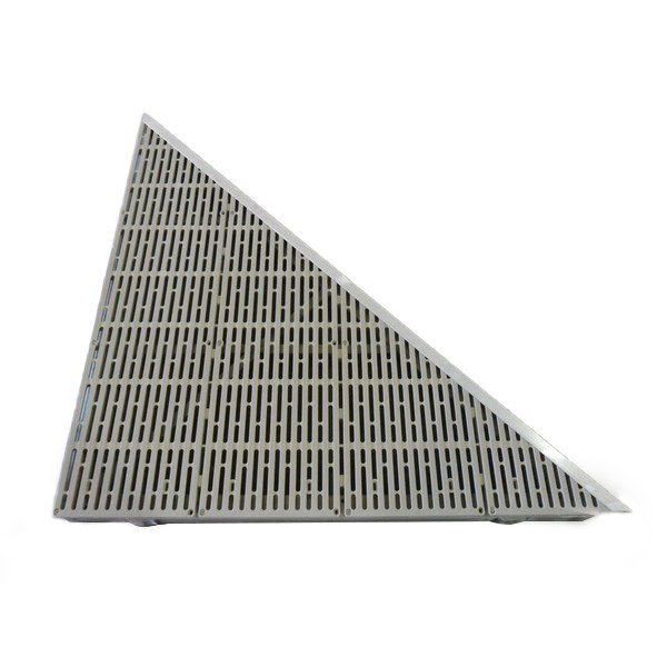 Left Triangle Corner Aluminum-Thruflow Beige