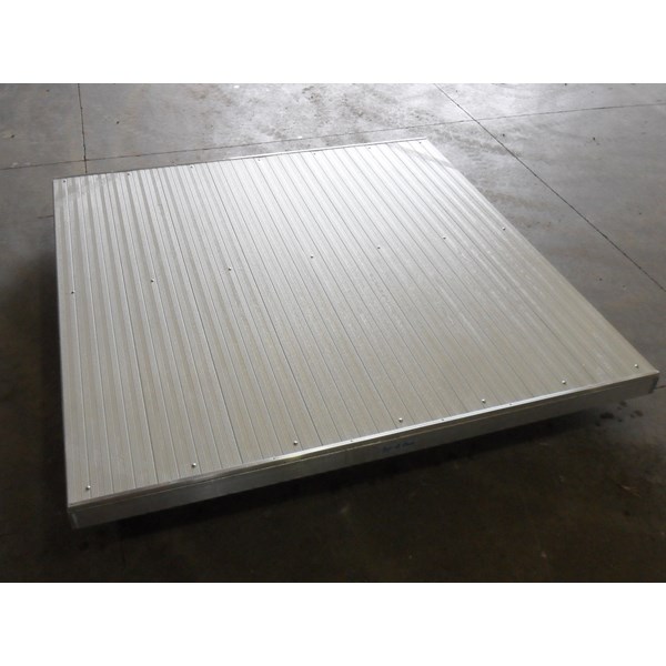 8'X8' Swim Platform Aluminum-White Only