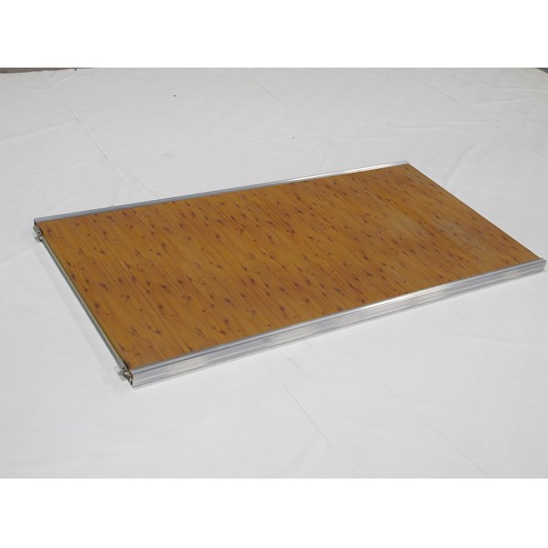 4' X 8' Ultra Dock Ramp Wood Grain Decking Only