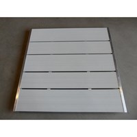 Vers-A-Dock Decking-No Cut Out Holes-White