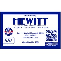 2001  STICKER