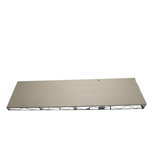 4'X16' Wheel End Only Aluminum-Beige