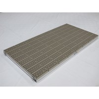 4'X8' Ramp Aluminum-Thruflow Beige Only 4'X8' Ramp Aluminum-Thruflow Beige Only