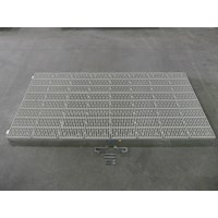 8' CLASSIC RAMP THRUFLOW BEIGE WITH HINGES