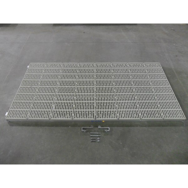 8' Classic Ramp Thruflow Beige With Hinges