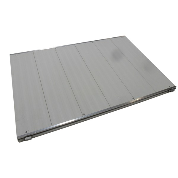 6'X4' Ramp Aluminum-White Only