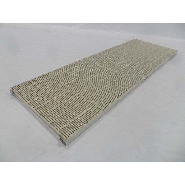 4'X12' Ramp Aluminum-Thruflow White Only