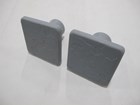 Snap-in Cap for SLX Wave Ports (2) Gray