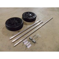 6' SHORE END ADJUSTABLE HELPER WHEEL WITH 5' PIPE