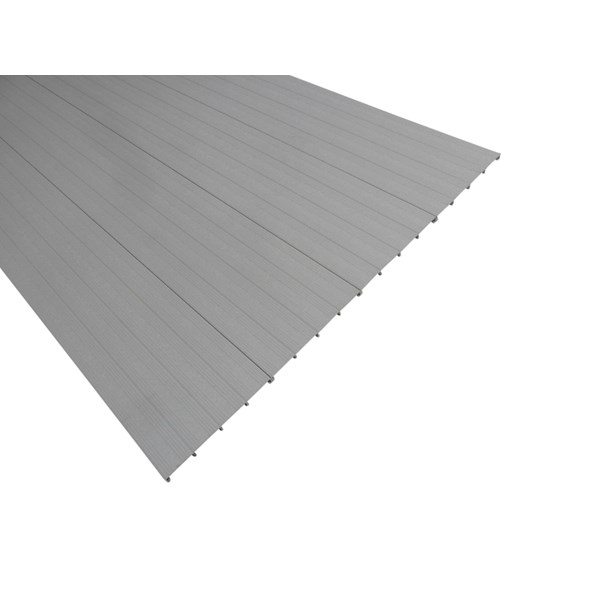 4'X16' Aluminum Decking Panel Only-White