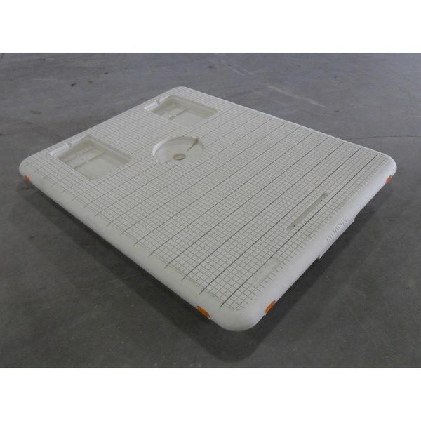 8'X10' Beige Otter Swim Raft Base