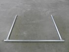 6' Galvanized Wheel Assembly Lower Half
