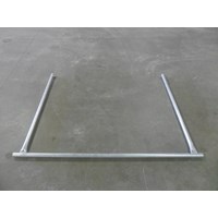 6' GALVANIZED WHEEL ASSEMBLY LOWER HALF 6' GALVANIZED WHEEL ASSEMBLY LOWER HALF