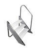 Dock 3-Step With Hand Rail-White
