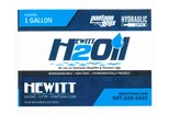 HYDRAULIC LIFT OIL JUG LABEL