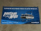 Pontoon Legs Vinyl Banner