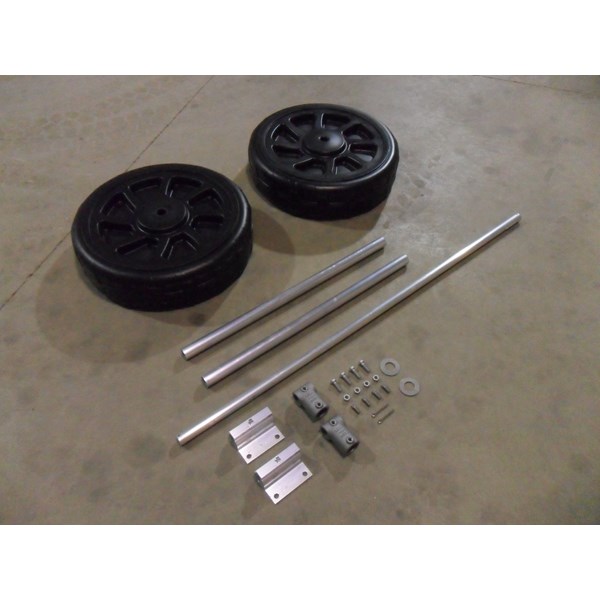 4' Adjustable Shore End Helper Wheel With 3' Pipe