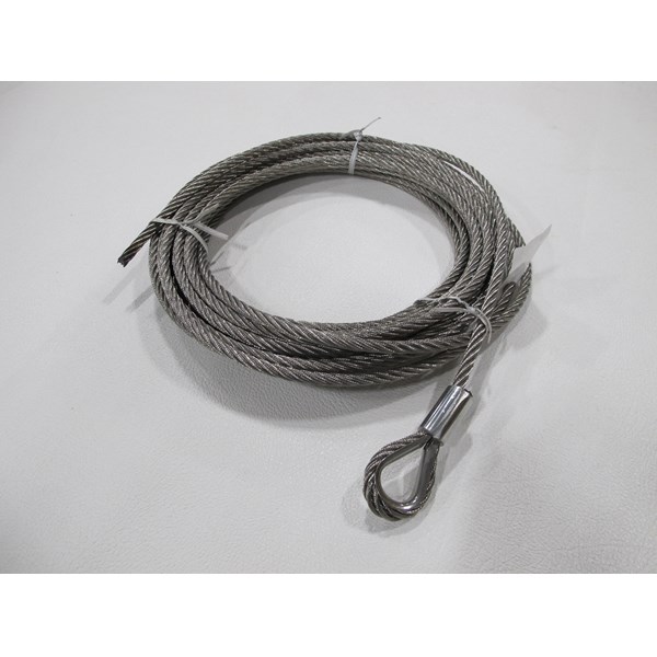 Winch Cable With End (3/8