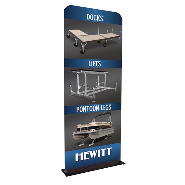 1 Piece Cantilever Euro Display