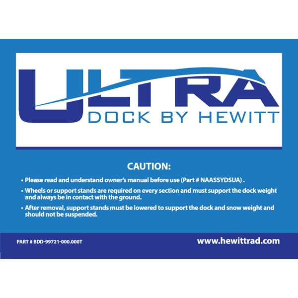 Ultra Dock Sticker