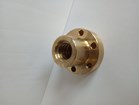 3/4-6 Brass Flanged Lead Screw Nut