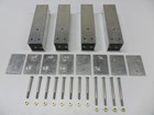 Large Aluminum With Rubber V-Bunk Hardware Bag