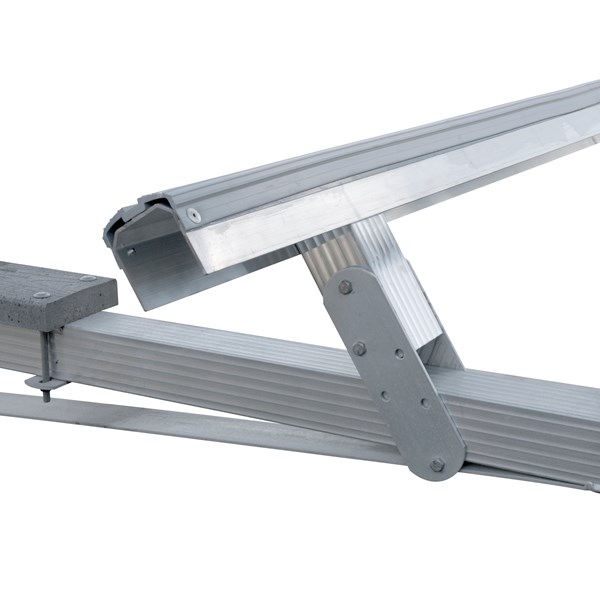 14' Large Aluminum With Rubber V-Bunks