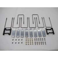 LARGE ALUMINUM FULL LENGTH GUIDE STEP HARDWARE LARGE ALUMINUM FULL LENGTH GUIDE STEP HARDWARE