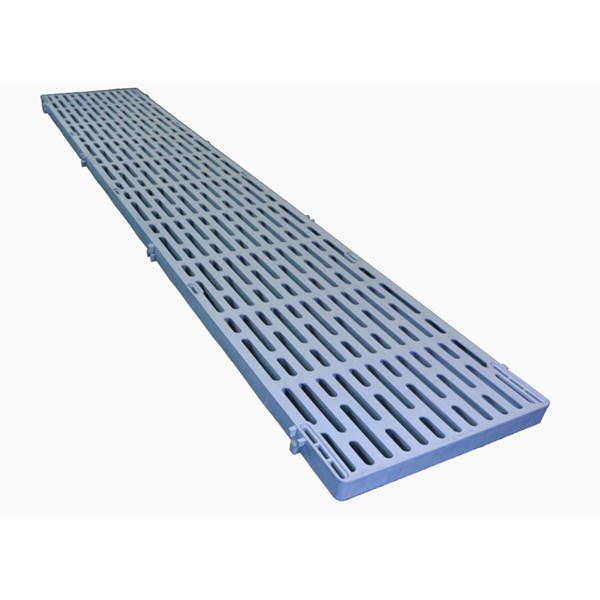 1'X5' Decking Panel-Thruflow Gray