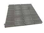 4'X4' Ramp Aluminum-Thruflow Gray Only
