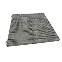 4'X4' Ramp Aluminum-Thruflow Gray Only 4'X4' Ramp Aluminum-Thruflow Gray Only