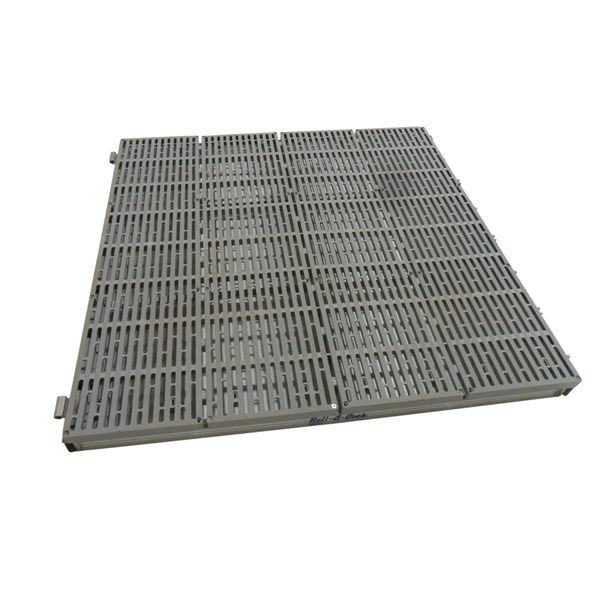 4'X4' Ramp Aluminum-Thruflow Gray Only