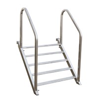 DOCK 5-STEP WITH RAILINGS DOCK 5-STEP WITH RAILINGS