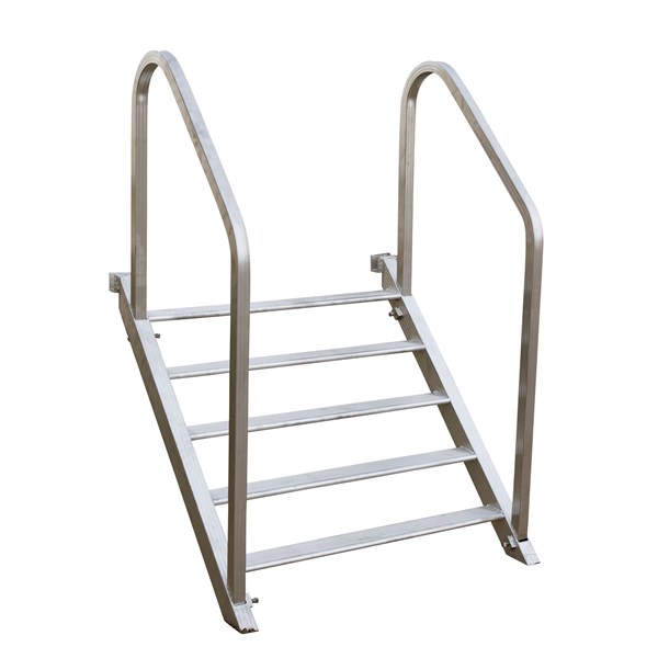 Dock 5-Step With Railings