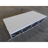4'X8' Extension Aluminum-White