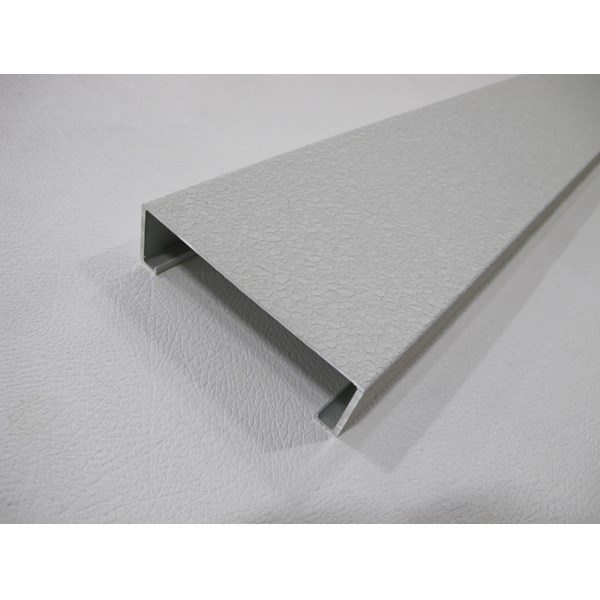 8' Aluminum Bench Panel Only-White (1)