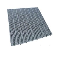4'X4' DECKING PANEL-THRUFLOW GRAY