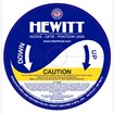 CAUTION WINCH WHEEL STICKER 8