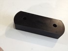 Small Black Rubber Guide Block