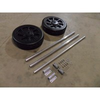 4' ADJUSTABLE SHORE END HELPER WHEEL WITH 5' PIPE